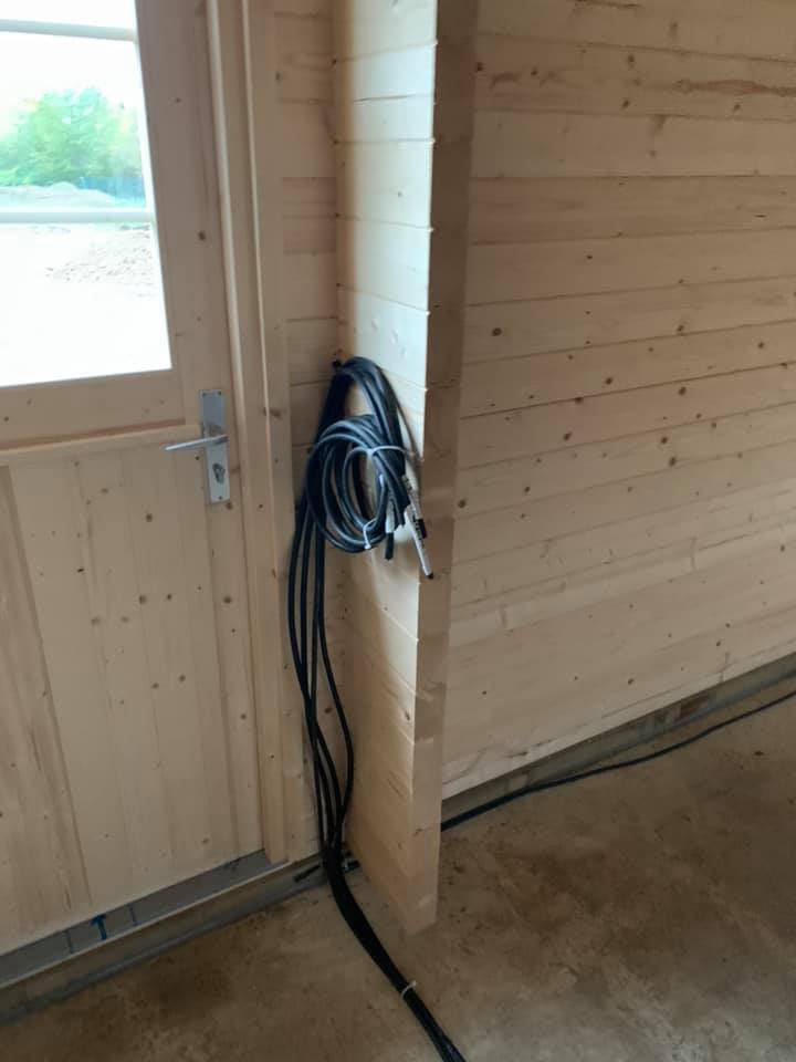 Wir beginnen mit dem Innenausbau